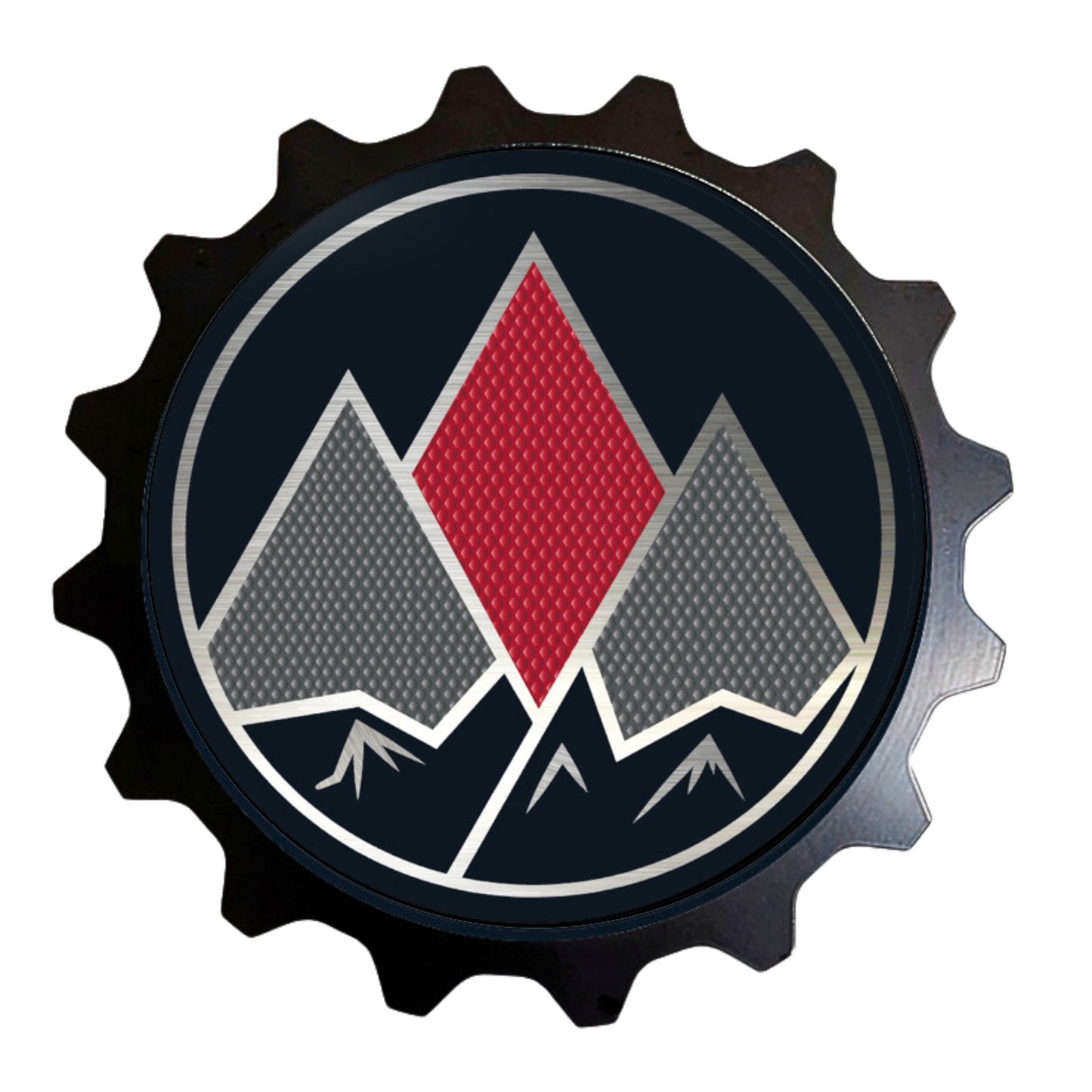Gray Badge 4WD www.thegrillebadgestore.com Huge Collection of Badges! Mountain, Stripe, Retro, Pop Culture & More Standard Grille Badge Mountain Style (Not Acrylic) Aluminum With Resin Center, Full 1 Year Warranty - Blackout emblems and overlays are popular, but add a splash of color to your grille badge on Tacoma, FJ Cruiser, 4Runner, Tundra, Lexus GX and LX, Landcruiser and Domestics like Ram, Jeep, Ford and Chevy). We have also found Subaru, Nissan Frontier and Titan owners love our grille badges!