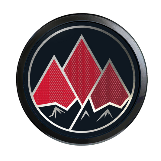 Red Badge 4WD www.thegrillebadgestore.com Huge Collection of Badges! Mountain, Stripe, Retro, Pop Culture & More Standard Grille Badge Mountain Style (Not Acrylic) Aluminum With Resin Center, Full 1 Year Warranty - Blackout emblems and overlays are popular, but add a splash of color to your grille badge on Tacoma, FJ Cruiser, 4Runner, Tundra, Lexus GX and LX, Landcruiser and Domestics like Ram, Jeep, Ford and Chevy). We have also found Subaru, Nissan Frontier and Titan owners love our grille badges!