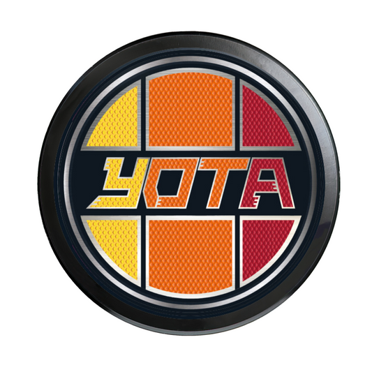 Visit www.thegrillebadgestore.com Huge Collection of Badges! Mountain, Stripe, Retro, Pop Culture & More Standard Grille Badge Mountain Style (Not Acrylic) Aluminum With Resin Center, Full 1 Year Warranty - Blackout emblems and overlays are popular, but add a splash of color to your grille badge on Tacoma, FJ Cruiser, 4Runner, Tundra, Lexus GX and LX, Landcruiser and Domestics like Ram, Jeep, Ford and Chevy). We have also found Subaru, Nissan Frontier and Titan owners love our grille badges! TEQ