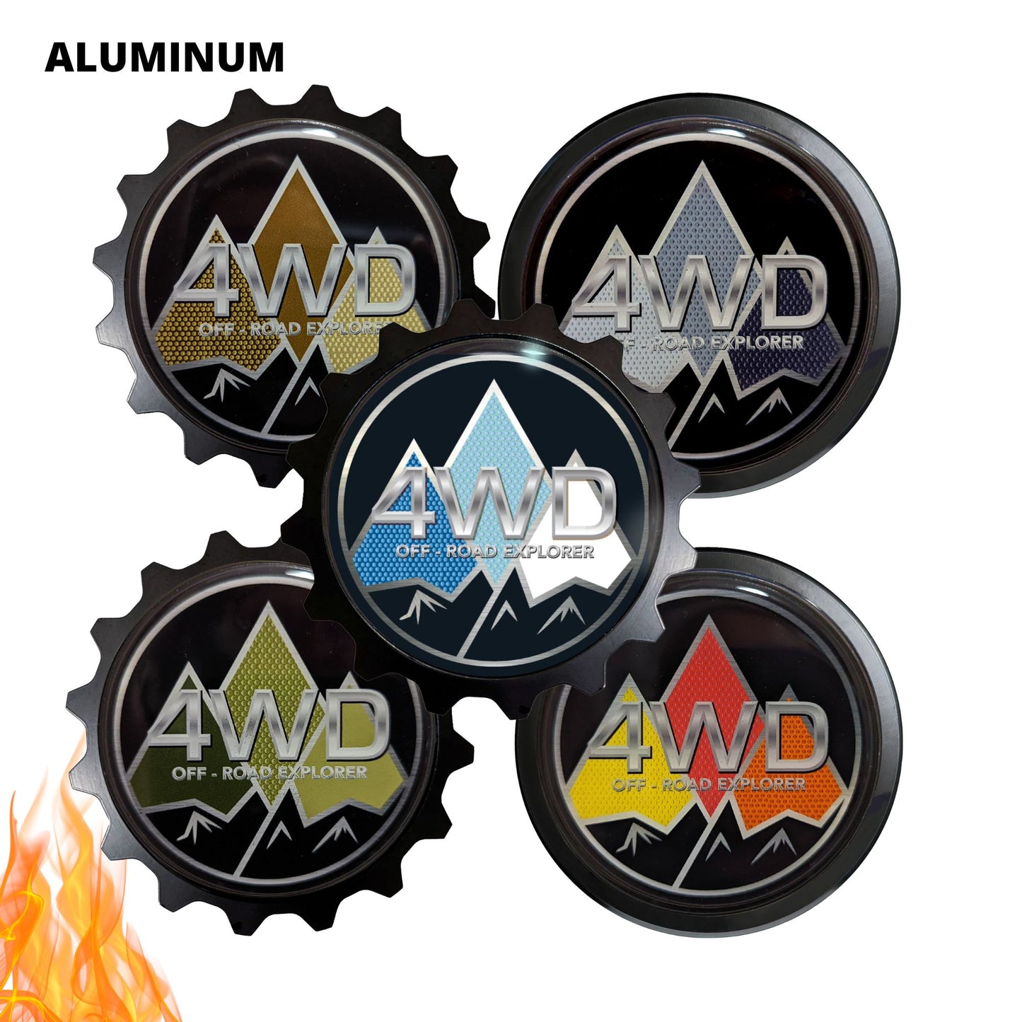 Acrylic Plastic Standard Grille Badge grillebadgestore Tacoma Badge Emblem, Overlay, Black emblem, Black out, grille badge for 4runner, Tacoma, Tundra, FJ Cruiser, Land Cruiser Club Badge, FJ CRUISER FORUMS, Grille Badge Nissan Frontier Titan, Fits Ford Bronco, Badge Emblem Colorado, Fits Chevy