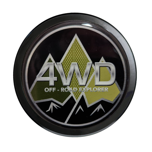 Visit www.thegrillebadgestore.com Huge Collection of Badges! Mountain, Stripe, Retro, Pop Culture & More Standard Grille Badge Mountain Style (Not Acrylic) Aluminum With Resin Center, Full 1 Year Warranty - Blackout emblems and overlays are popular, but add a splash of color to your grille badge on Tacoma, FJ Cruiser, 4Runner, Tundra, Lexus GX and LX, Landcruiser and Domestics like Ram, Jeep, Ford and Chevy). We have also found Subaru, Nissan Frontier and Titan owners love our grille badges!