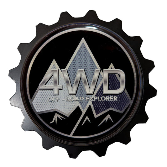 Visit www.thegrillebadgestore.com Huge Collection of Badges! Mountain, Stripe, Retro, Pop Culture & More Standard Grille Badge Mountain Style (Not Acrylic) Aluminum With Resin Center, Full 1 Year Warranty - Blackout emblems and overlays are popular, but add a splash of color to your grille badge on Tacoma, FJ Cruiser, 4Runner, Tundra, Lexus GX and LX, Landcruiser and Domestics like Ram, Jeep, Ford and Chevy). We have also found Subaru, Nissan Frontier and Titan owners love our grille badges!