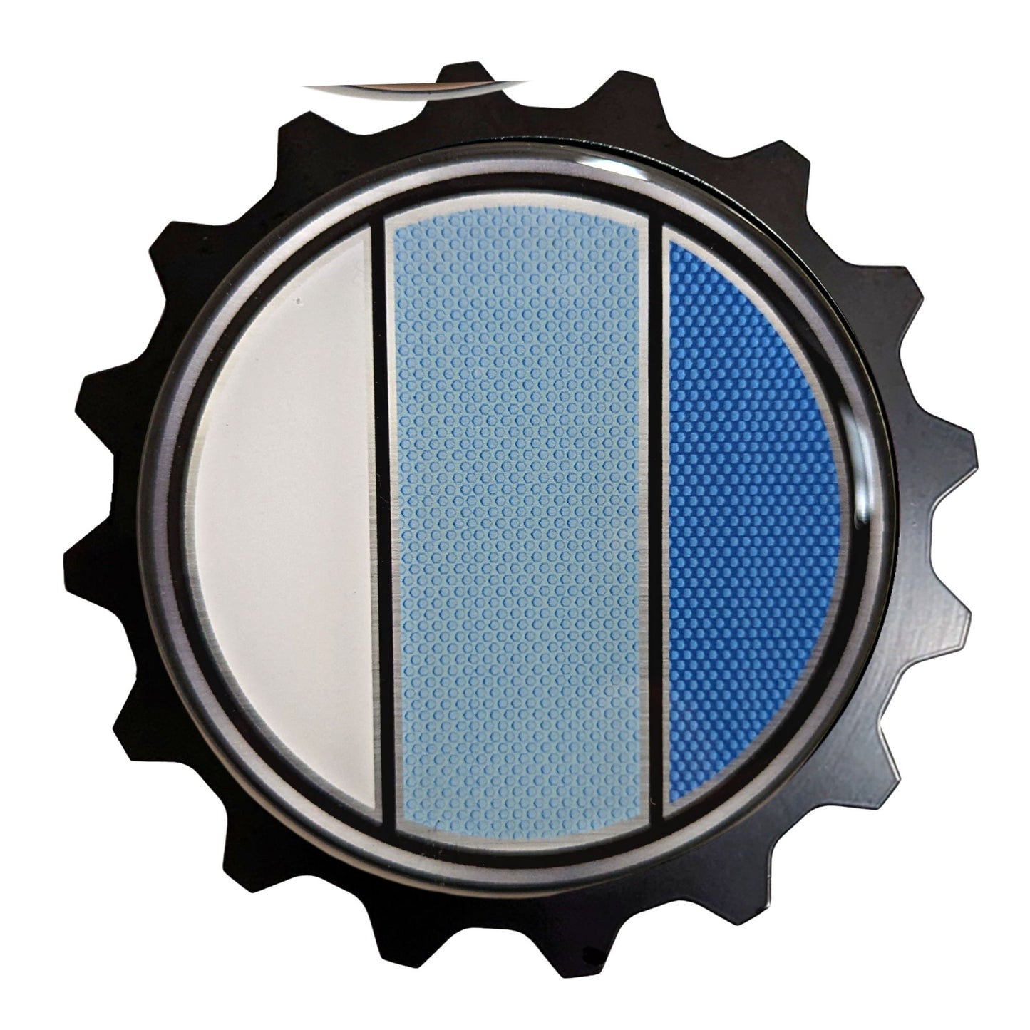 Visit www.thegrillebadgestore.com Huge Collection of Badges! Mountain, Stripe, Retro, Pop Culture & More Standard Grille Badge Mountain Style (Not Acrylic) Aluminum With Resin Center, Full 1 Year Warranty - Blackout emblems and overlays are popular, but add a splash of color to your grille badge on Tacoma, FJ Cruiser, 4Runner, Tundra, Lexus GX and LX, Landcruiser and Domestics like Ram, Jeep, Ford and Chevy). We have also found Subaru, Nissan Frontier and Titan owners love our grille badges! TEQ