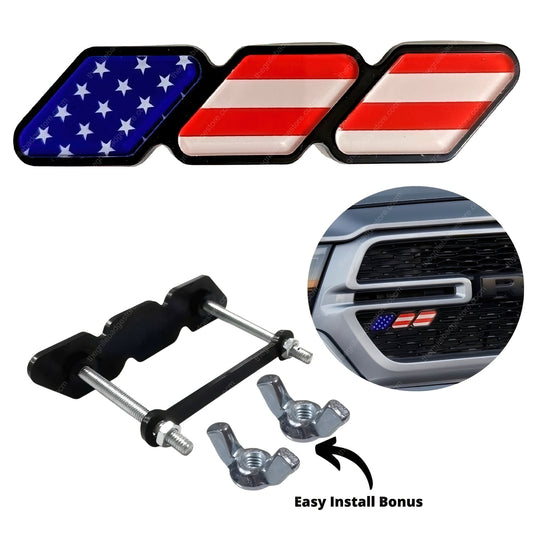 Acrylic, not Vinyl, Standard Grille Badge Compatible With Most Taco (Tacoma), FJ Cruiser, 4Runner, Tundra, Lexus GX. There is also a Black version for those who like to "black out their Tacoma or 4Runner Grille. This Tri Color badge is compatible on TRD Pro, TEQ and fits the Tacoma, 4Runner Instagram lifestyle of camping adventure and photography. Available at thegrillebadgestore.com, grillebadgeHQ, where can I get a grille badge? Right here!