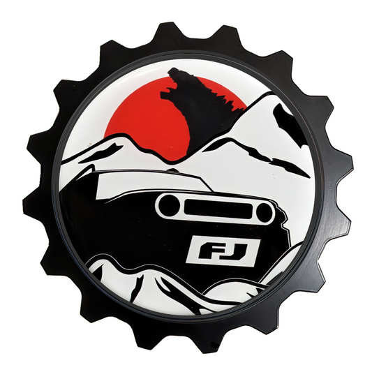 FJ Cruiser Godzilla Badge