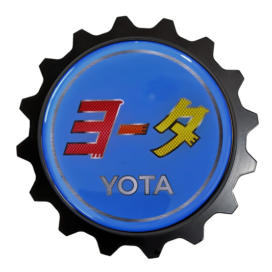 Voodoo Blue 4Runner Decal Badge Emblem Fits Toyota, Popular Color Voodoo Blue 2007, 2008, 2010 FJ Cruiser White Roof Matching Badge TEQ