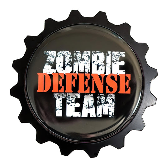 Aluminum Grille Badge Emblem Fits Toyota Jeep Ram Nissan Zombie Defense