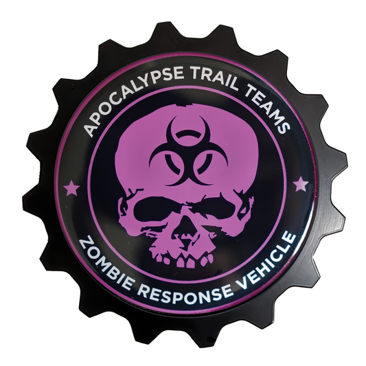 Girl Power Girl Badge Fits Jeep Fits Toyota 4x4 Pink Ribbon Breast Cancer