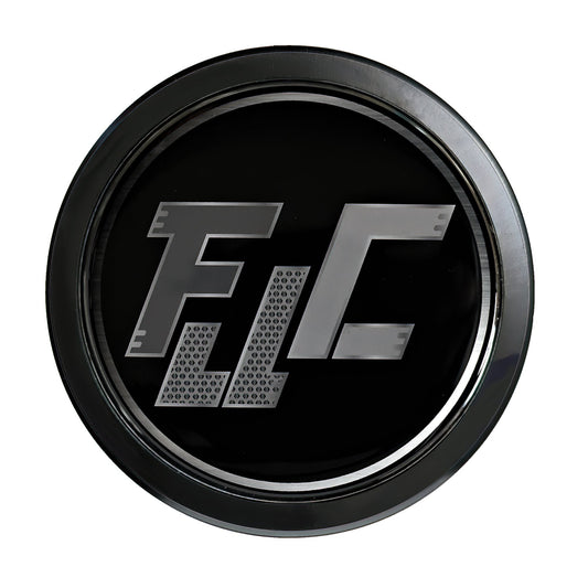 Aluminum Grille Badge Emblem For FJ Cruiser TEQ Style Blackout