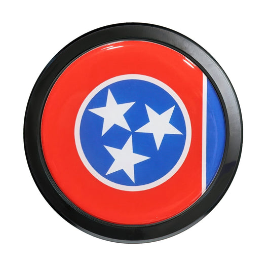 Grille Badge Emblem Fits Jeep Tacoma 4Runner Tundra Tennessee Flag