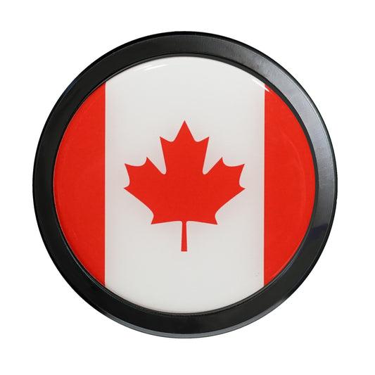 Grille Badge Emblem Fits Toyota Jeep Tacoma 4Runner Tundra Canada Flag