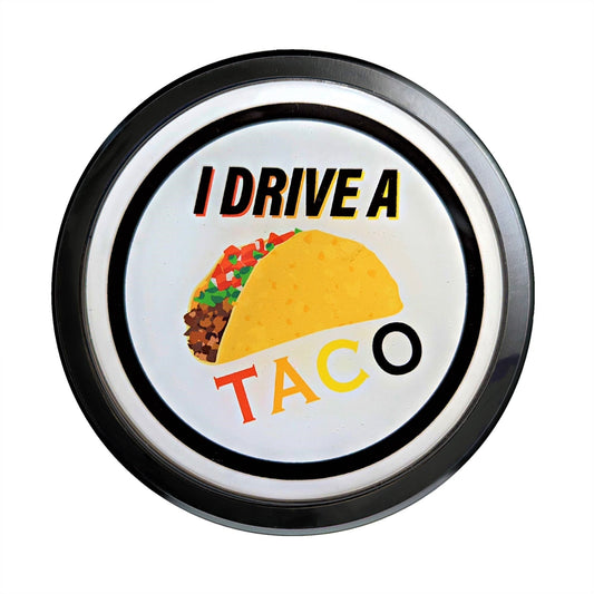 Standard Tacoma Grille Badge - This Black (Not Overlay Emblem) Black Out Trim Fits Tacoma Emblems - Our Aluminum Badge Holds Up