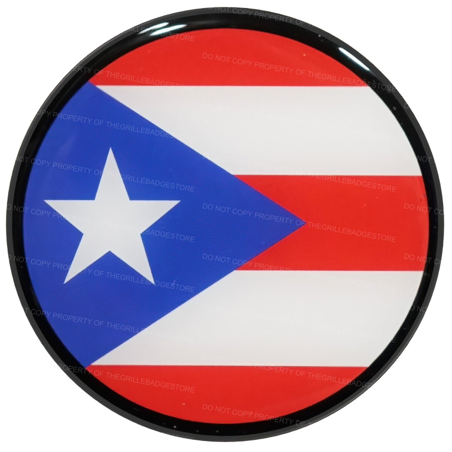 Grille Badge Emblem Fits Toyota Jeep Tacoma 4Runner Tundra Puerto Rico