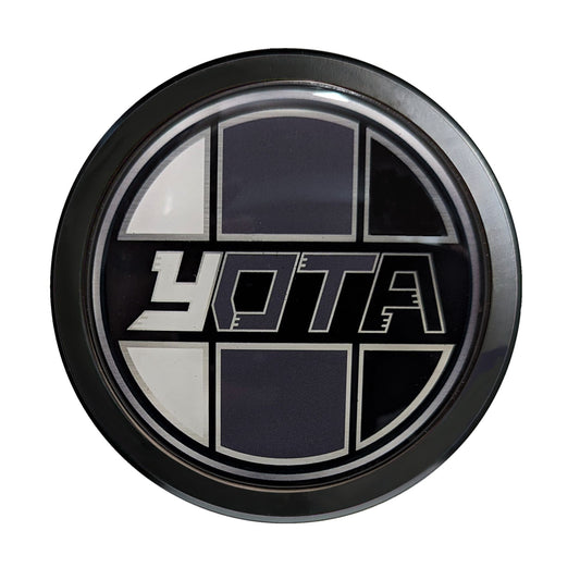 Visit www.thegrillebadgestore.com Huge Collection of Badges! Mountain, Stripe, Retro, Pop Culture & More Standard Grille Badge Mountain Style (Not Acrylic) Aluminum With Resin Center, Full 1 Year Warranty - Blackout emblems and overlays are popular, but add a splash of color to your grille badge on Tacoma, FJ Cruiser, 4Runner, Tundra, Lexus GX and LX, Landcruiser and Domestics like Ram, Jeep, Ford and Chevy). We have also found Subaru, Nissan Frontier and Titan owners love our grille badges! TEQ