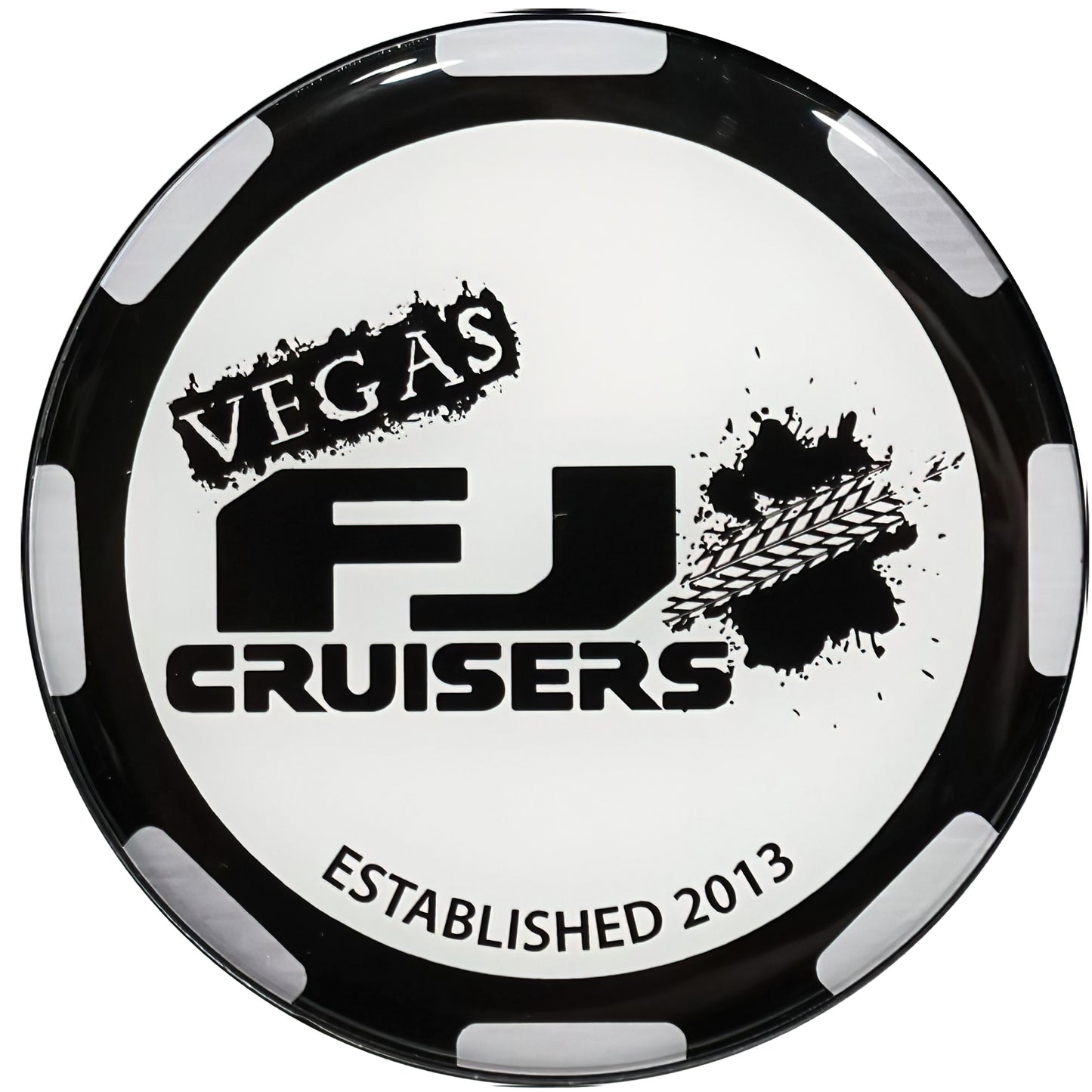 Aluminum Grille Badge Emblem Vegas FJ Cruiser (Discontinued)