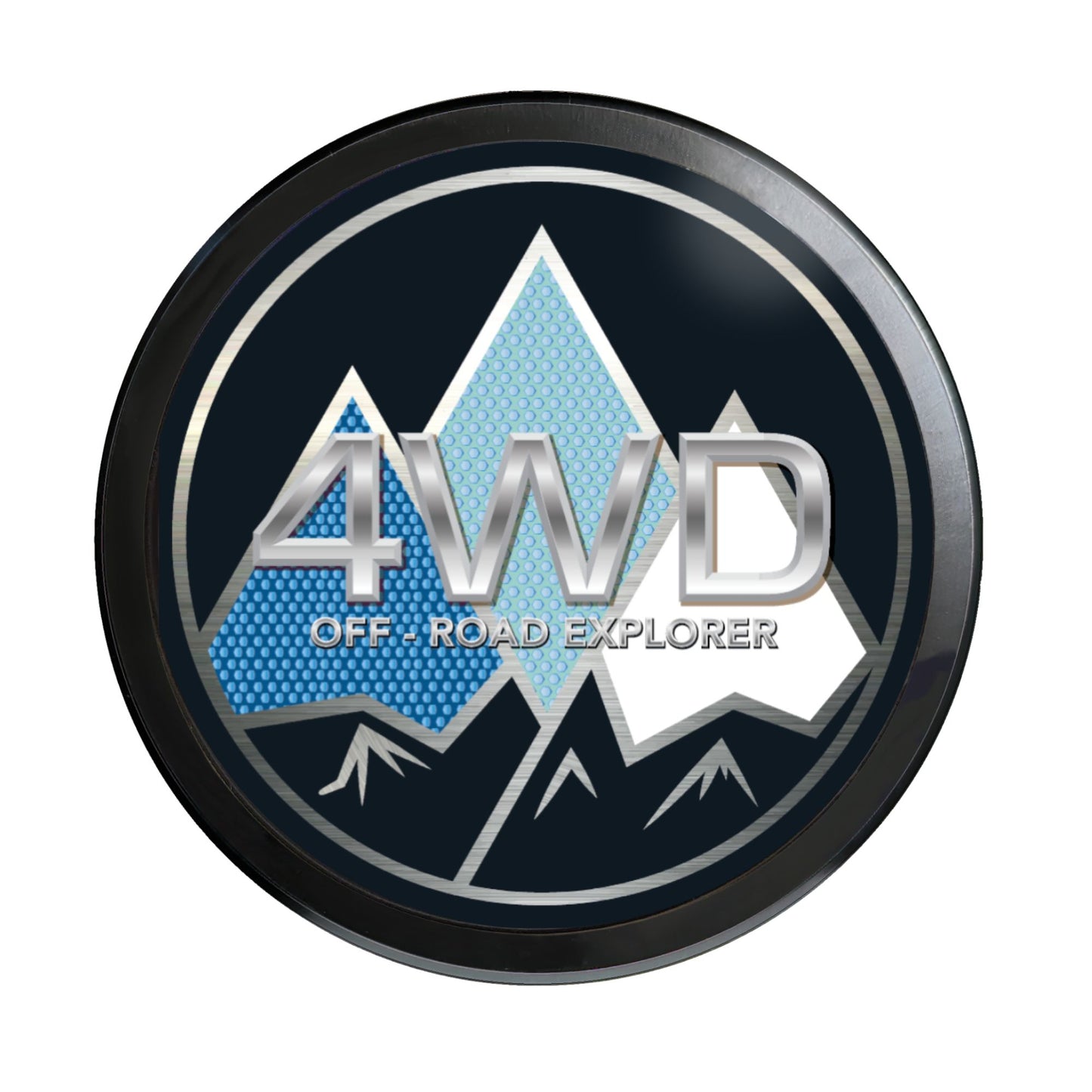 Visit www.thegrillebadgestore.com Huge Collection of Badges! Mountain, Stripe, Retro, Pop Culture & More Standard Grille Badge Mountain Style (Not Acrylic) Aluminum With Resin Center, Full 1 Year Warranty - Blackout emblems and overlays are popular, but add a splash of color to your grille badge on Tacoma, FJ Cruiser, 4Runner, Tundra, Lexus GX and LX, Landcruiser and Domestics like Ram, Jeep, Ford and Chevy). We have also found Subaru, Nissan Frontier and Titan owners love our grille badges!