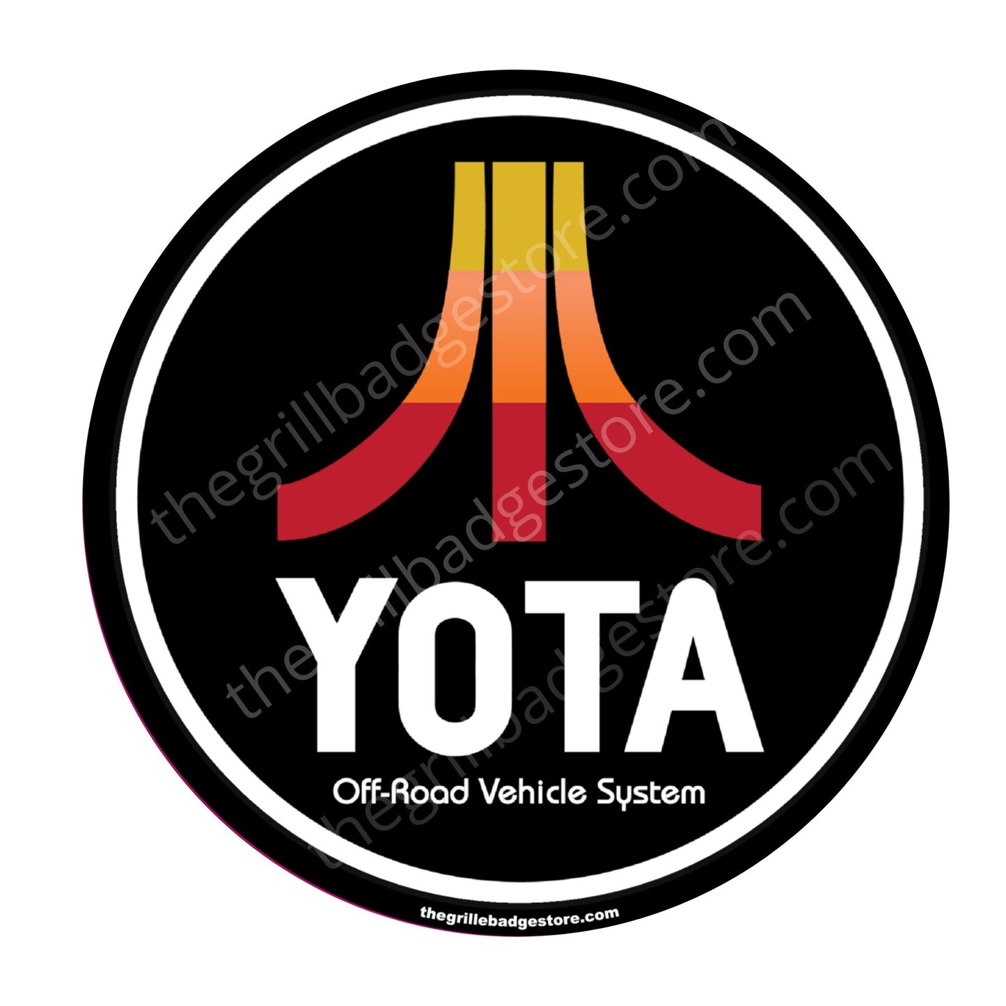 Gamer 4x4 Sticker - GBS Design - 3" Size