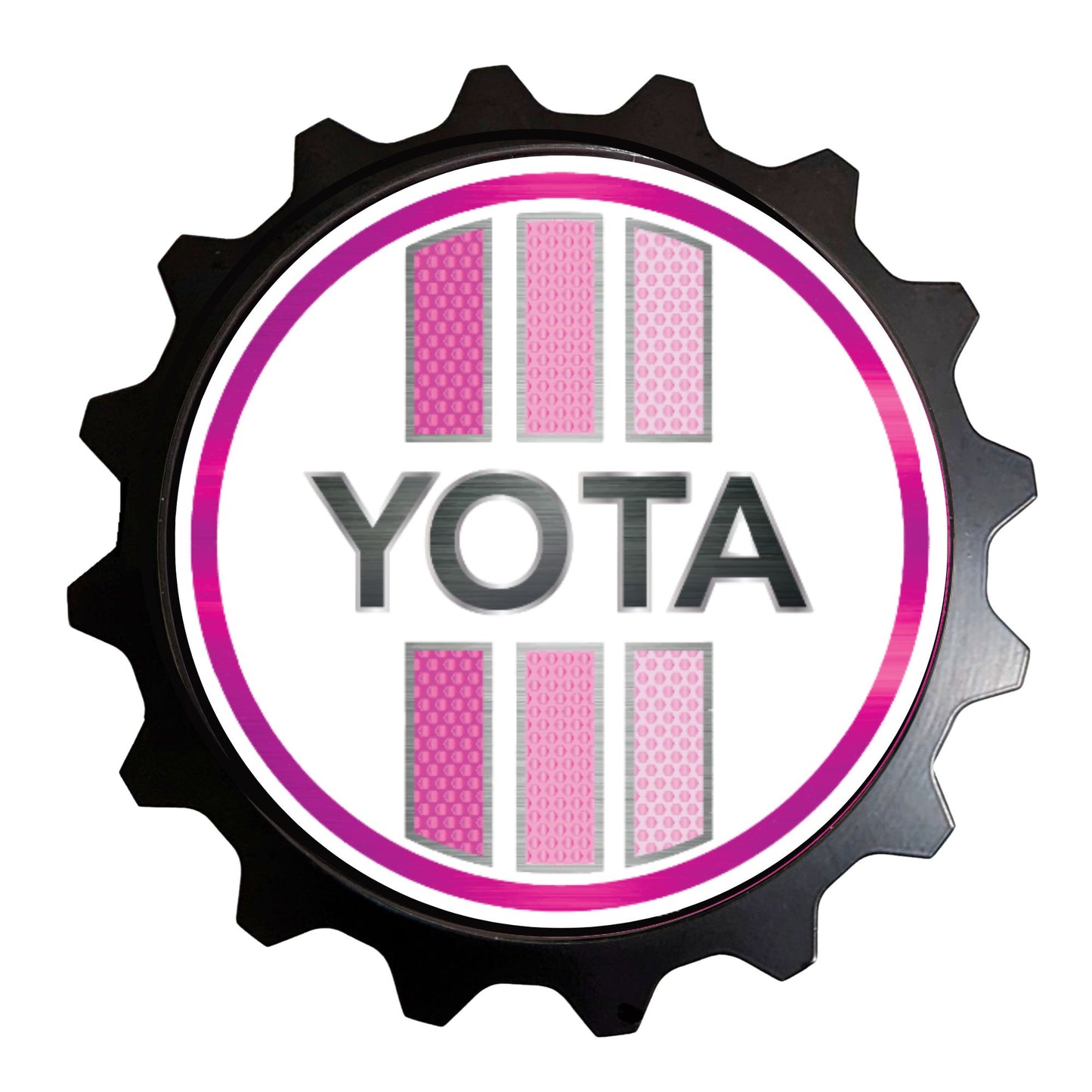 Grille Badge Girl Power Is Unstoppable Pink Breast Cancer Toyota beautiful Toyota girls