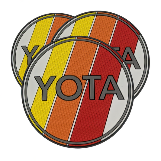 High Quality Morale patch, great for outdoors, camping, automotive vehicle accessory to put on your glass or window. UV resistant, these patches are popular on the Toyota Patch Club TPC on Facebook. People put them on their headliner.