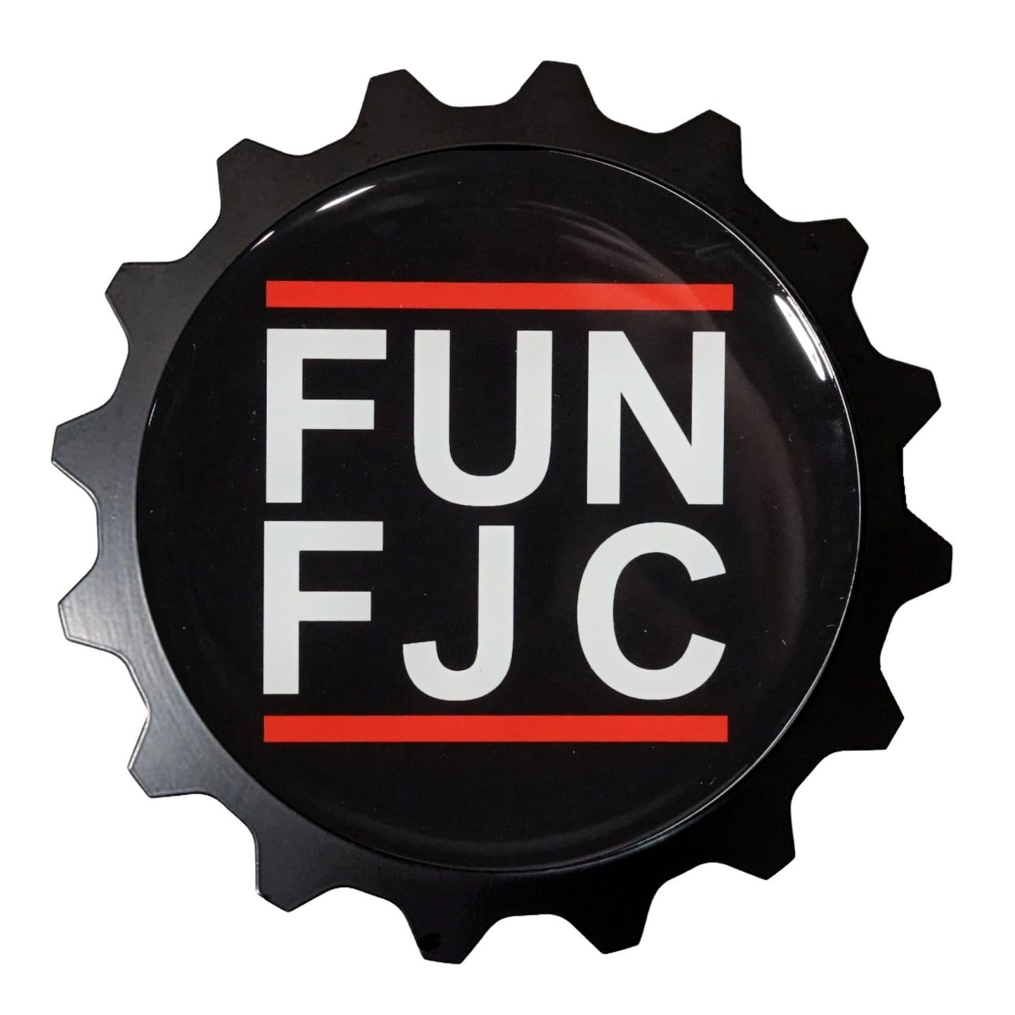 Aluminum Grille Badge Emblem For Toyota FJ Cruiser Fun FJC