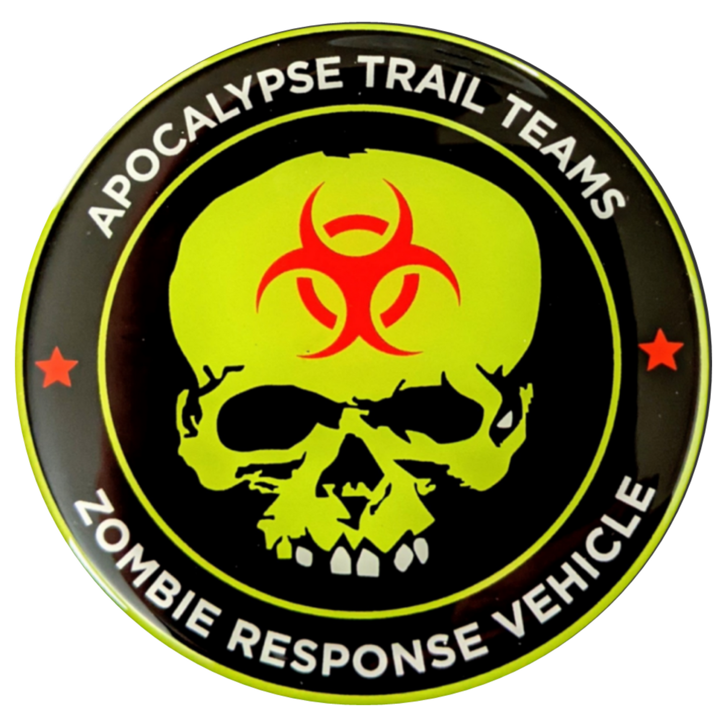 Zombie Grille Badge Emblem Fits Jeep Wrangler Gladiator Nissan Frontier
