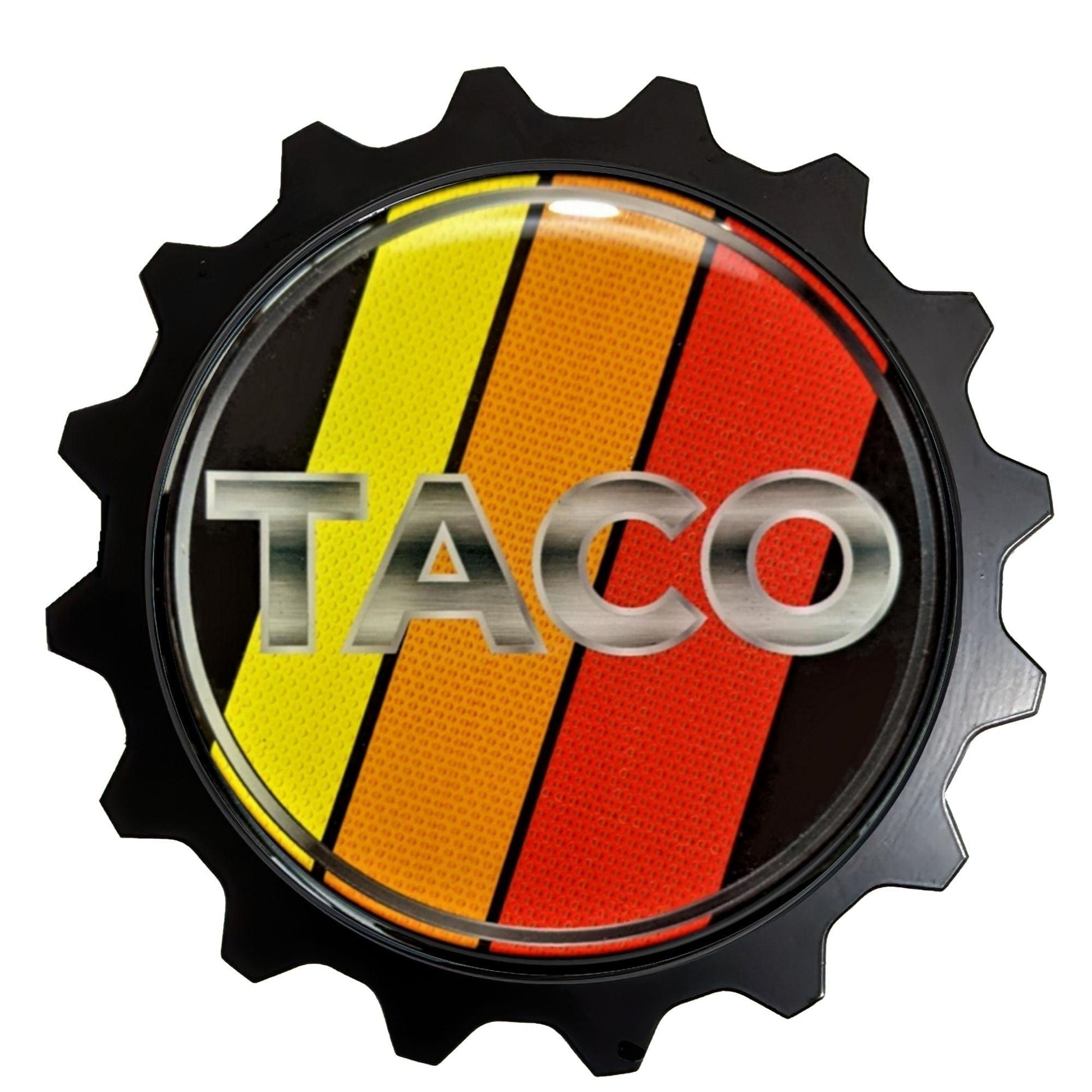 Standard Tacoma Grille Badge, Sexy Grille Badge Tacoma - This is our 80's, 90's TEQ Katakana,Style Grille Badge, the original tri-color style emblem even BEFORE the plastic craze. We believe thegrillebadgestore.com makes some of the best grille badges on the market, but there are other good companies out there. We have plenty of respect and follow on instagram nice folks at Tacoma Lifestyle, 4Runner Lifestyle, Taco Vinyl, Yotafreaks, Uptopoverland 