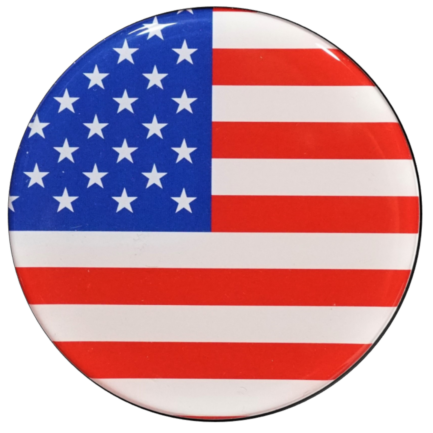Grille Badge Emblem Fits Toyota Jeep Tacoma 4Runner Tundra USA Flag 1