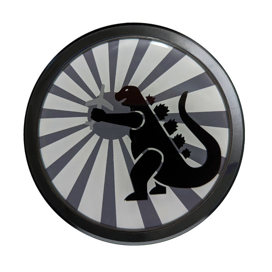 Aluminum Grille Badge Emblem Fits Toyota Jeep Ram Nissan Tokyo Blackout