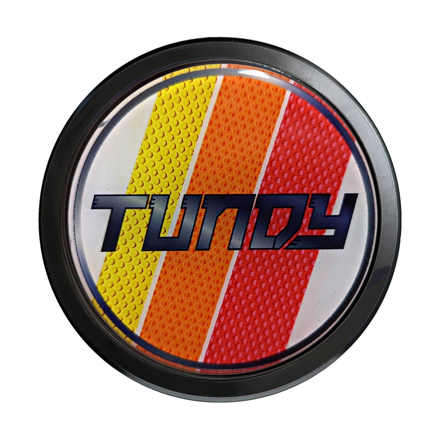 Standard Grille Badge Tundra Color Tri Color Fits Toyota Tundra Overlay Blackout, Tundra grille emblem badge, with warranty.