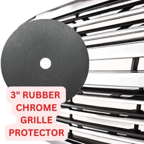 3" Rubber Grille Protector (Chrome or Painted Surface) *See Notes