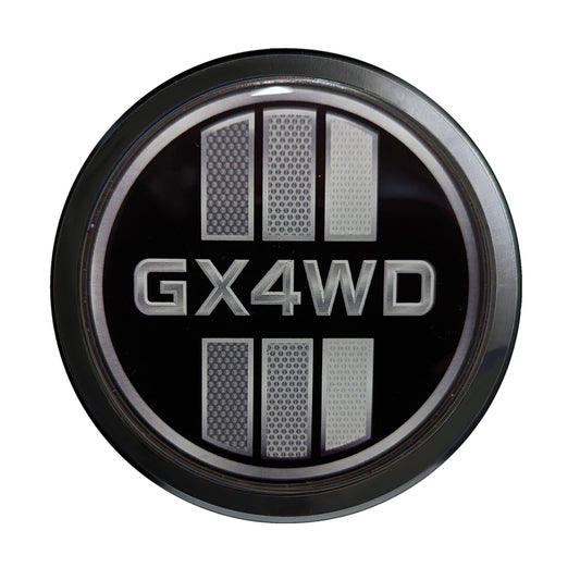 Aluminum Grille Badge Emblem For Lexus GX Prado 4WD Blackout