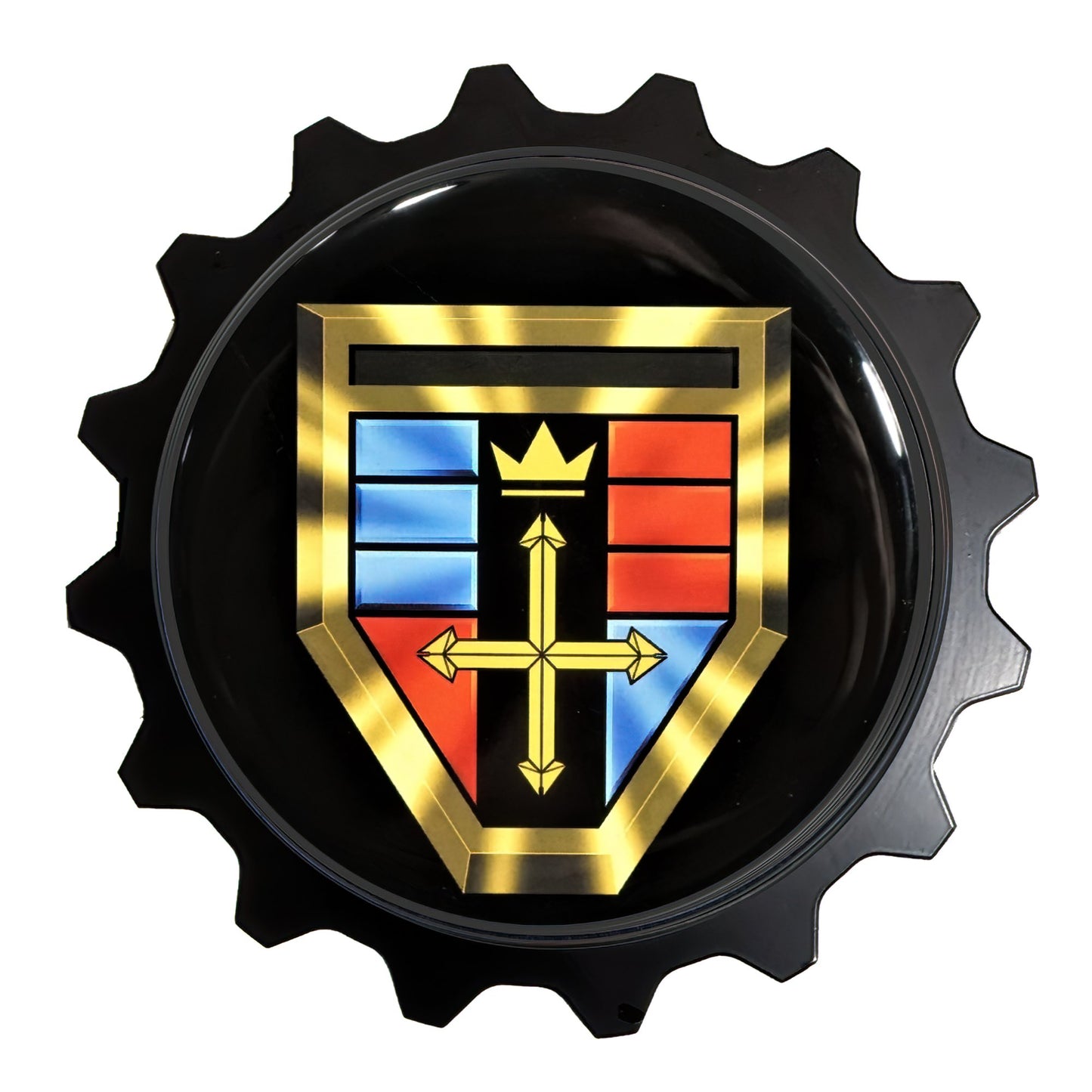 Aluminum Automotive Grille Badge Emblem Lion Crest