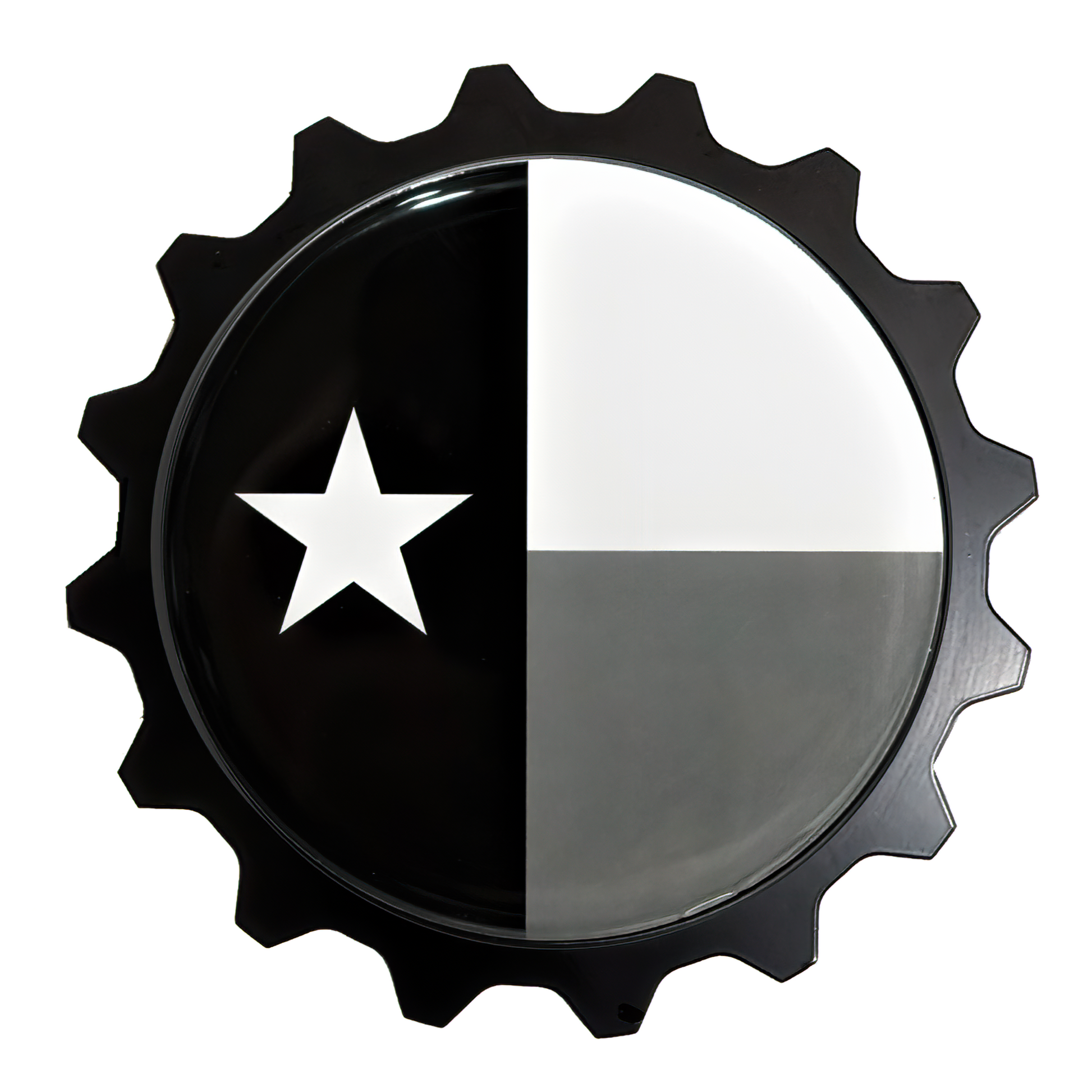 State of Texas Badge, Club Badge 4x4 Offroad, Texas Tacoma FJ Cruisers Club - State Texas Flag