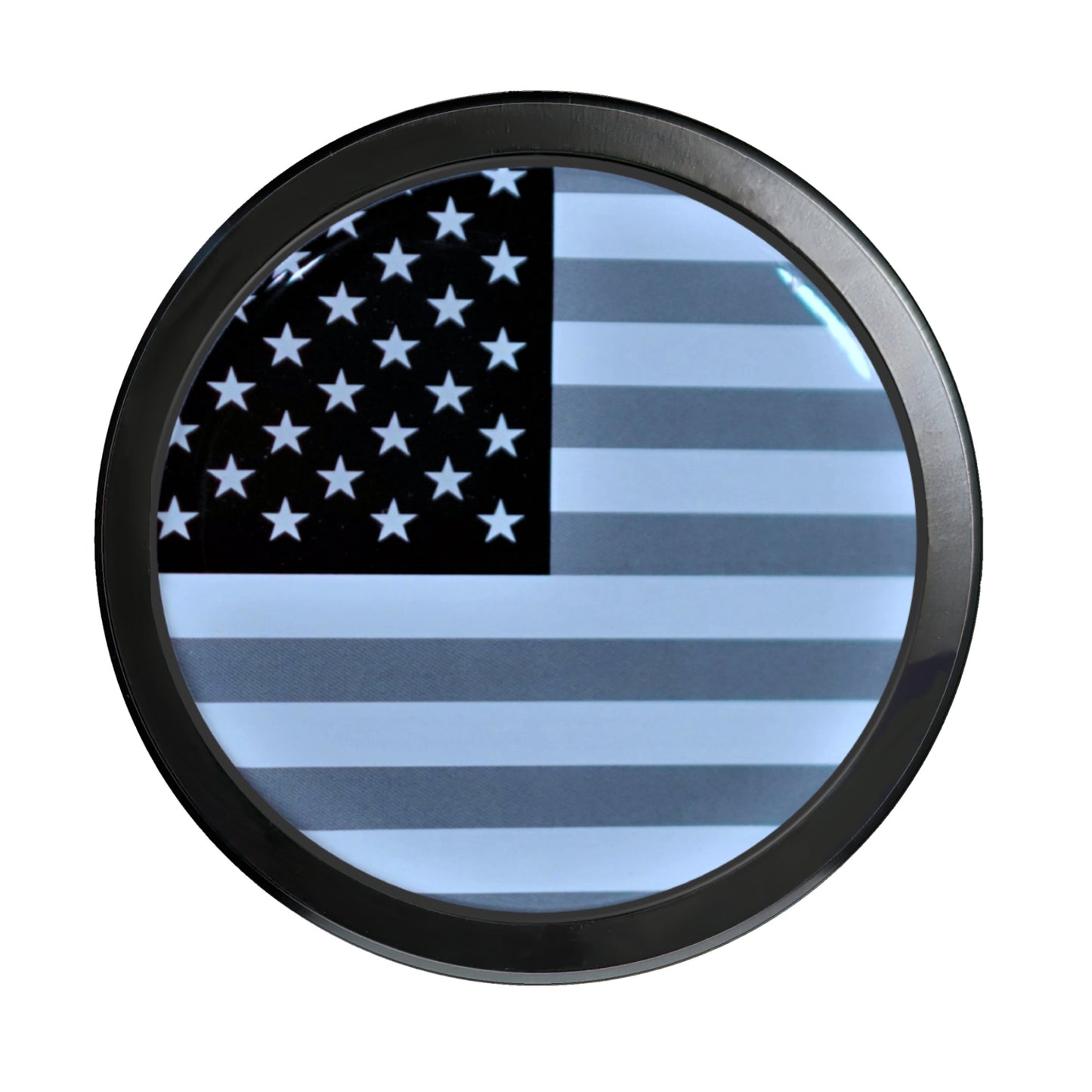 Grille Badge Emblem Fits Toyota Jeep Tacoma 4Runner Tundra USA Flag 2
