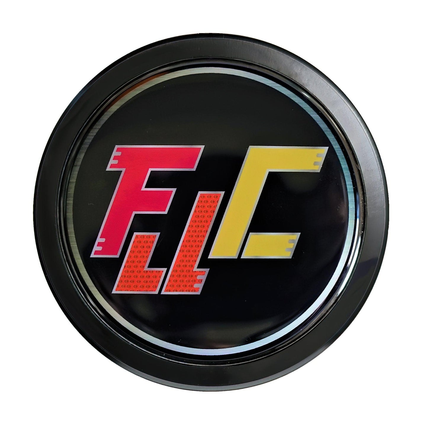 Grille Badge Emblem Aluminum Fits Toyota TEQ FJ Cruiser Tri-Color