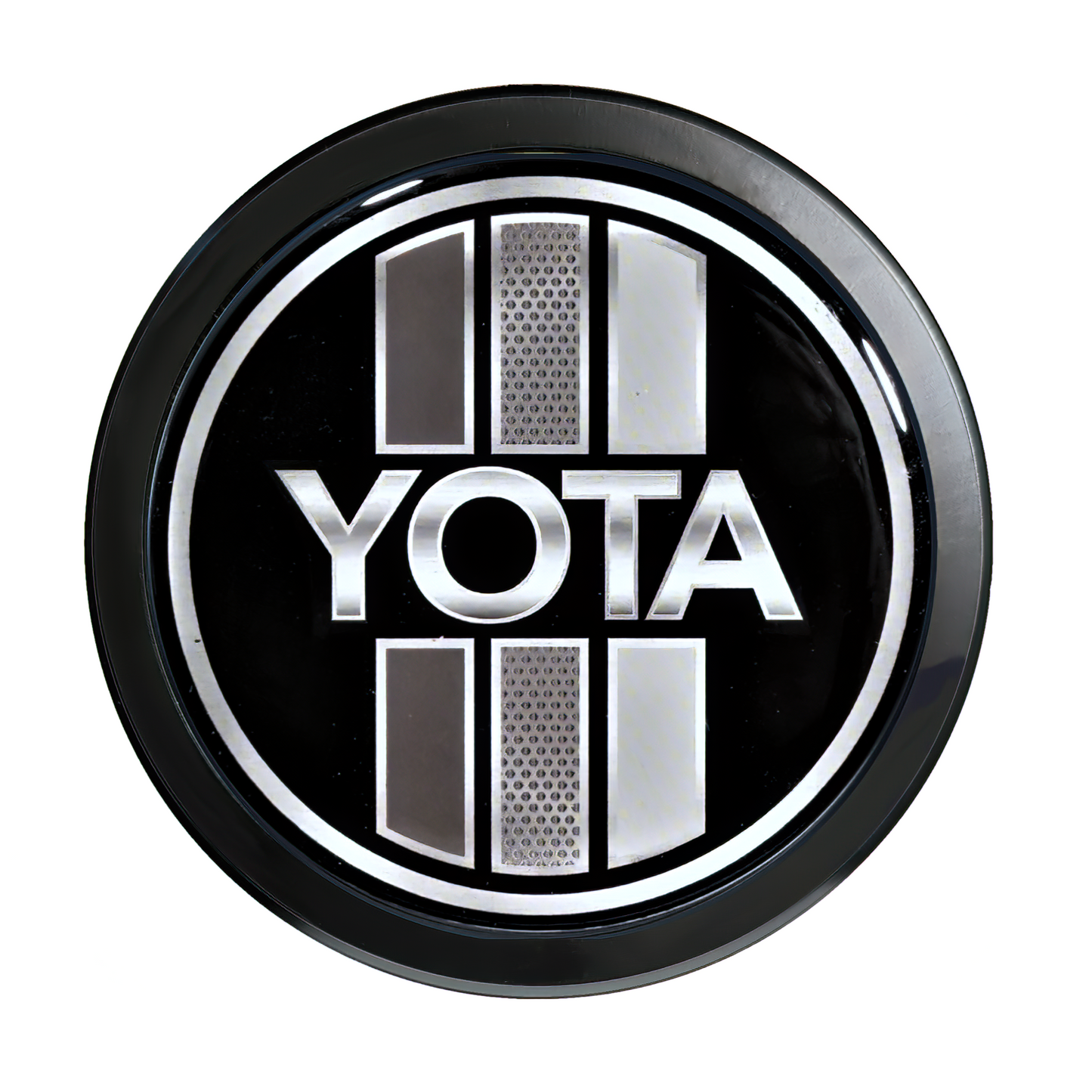 Aluminum Grille Badge For Toyota 80's Retro Blackout Style