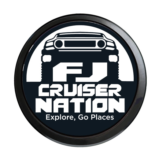 Aluminum Grille Badge Emblem For Toyota FJ Cruiser Nation