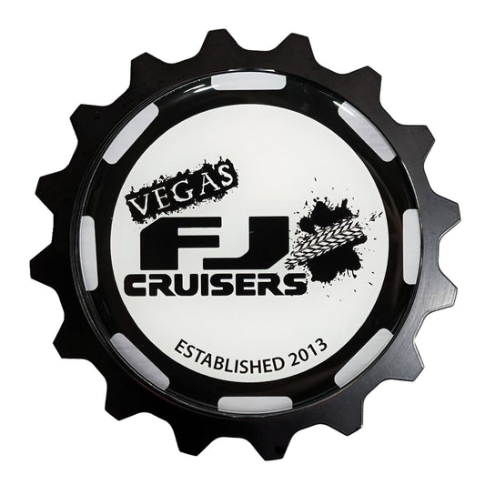 Aluminum Grille Badge Emblem Vegas FJ Cruiser (Discontinued)
