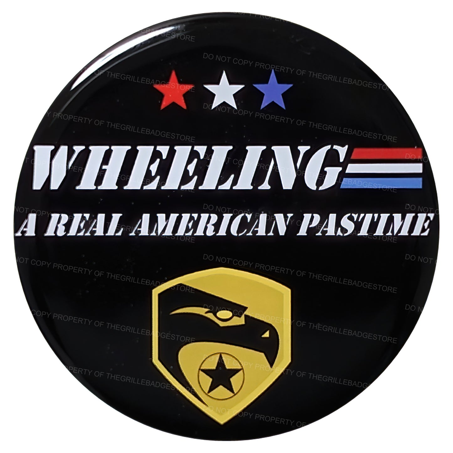 Aluminum Grille Badge Emblem Off Road Joe