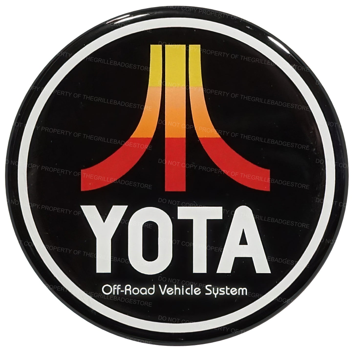 Aluminum Grille Badge Emblem For Toyota Tacoma 4Runner FJ Cruiser Tundra Gamer