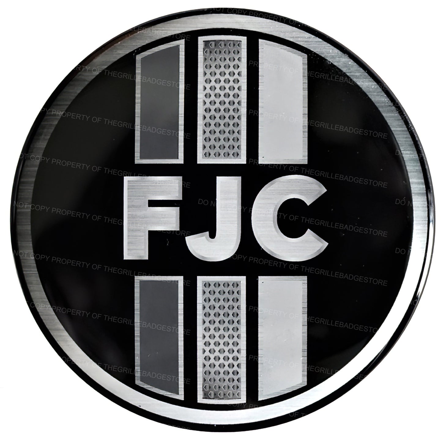 Aluminum Grille Badge Emblem For Toyota FJ Cruiser Blackout 80's