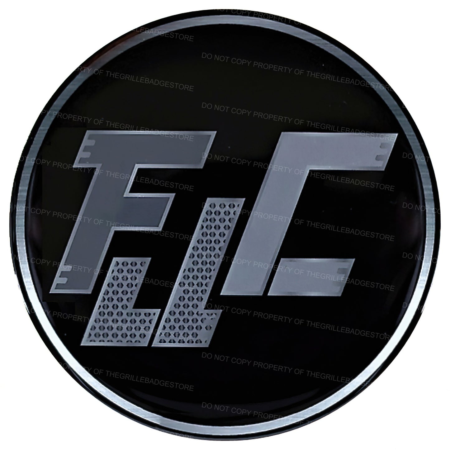 Aluminum Grille Badge Emblem For FJ Cruiser TEQ Style Blackout