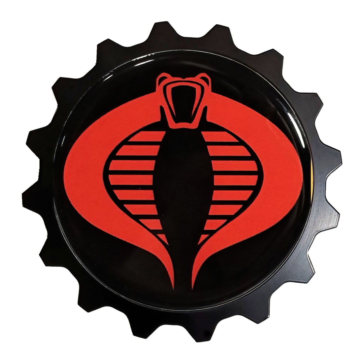 Grille Badge Emblem 80's Snake