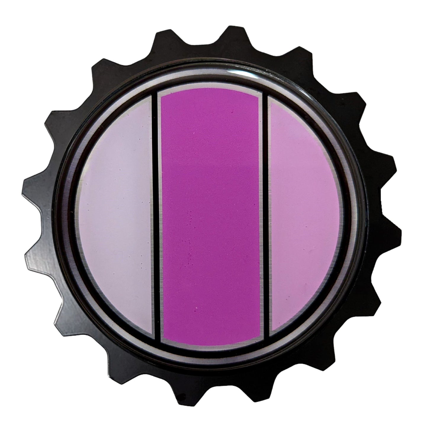 Visit www.thegrillebadgestore.com Huge Collection of Badges! Mountain, Stripe, Retro, Pop Culture & More Standard Grille Badge Mountain Style (Not Acrylic) Aluminum With Resin Center, Full 1 Year Warranty - Blackout emblems and overlays are popular, but add a splash of color to your grille badge on Tacoma, FJ Cruiser, 4Runner, Tundra, Lexus GX and LX, Landcruiser and Domestics like Ram, Jeep, Ford and Chevy). We have also found Subaru, Nissan Frontier and Titan owners love our grille badges! TEQ